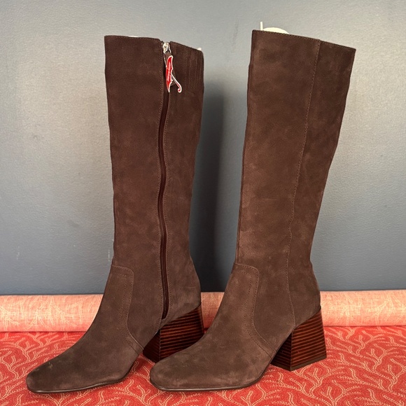 NWT Blondo Tessa Suede Tall Boots - Picture 2 of 6